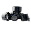Rectorseal Black Plastic Solvent Weld Backwater Valve 