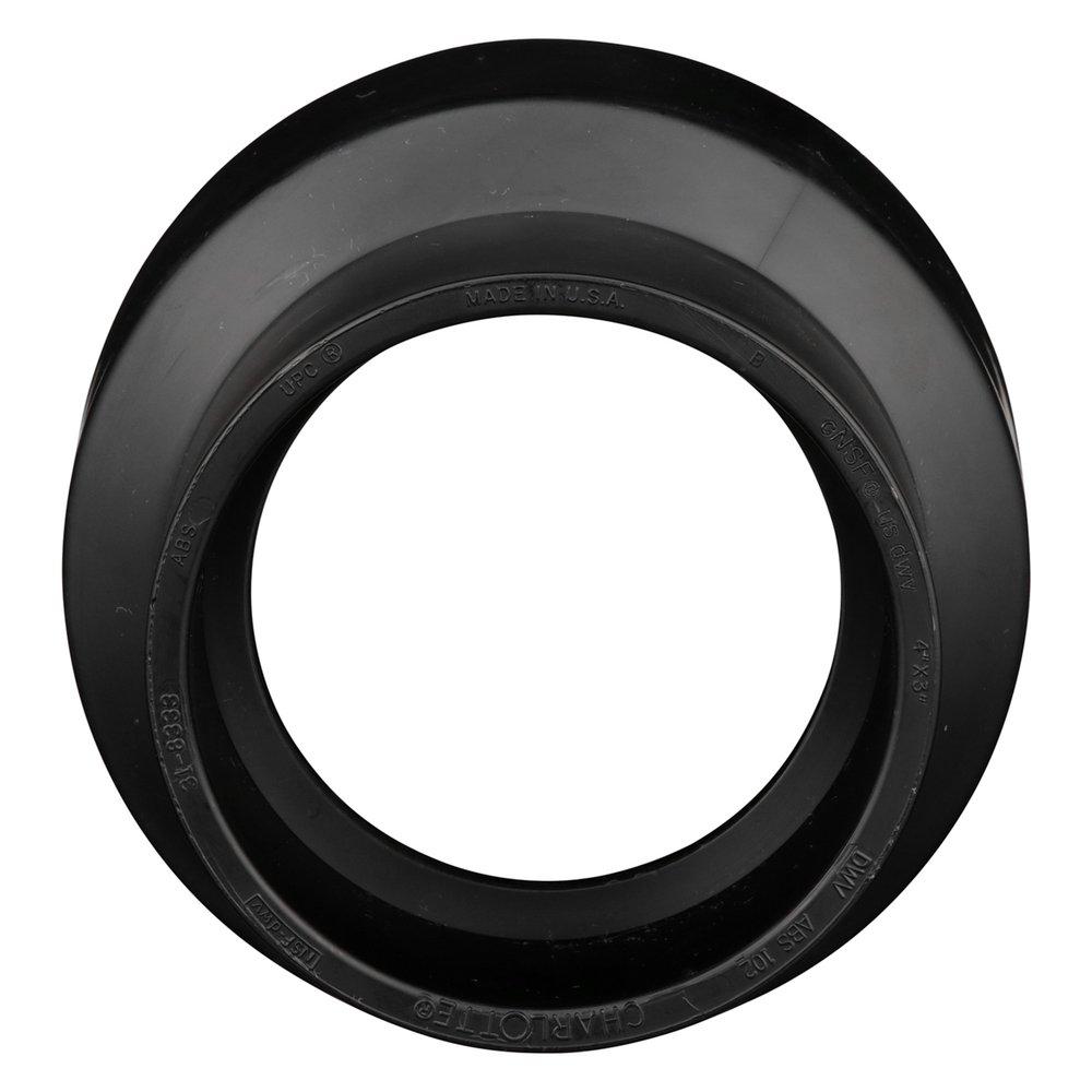 Black ABS DWV Coupling 