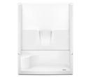 Aquatic White 35-1/4 x 60 x 77-1/4 in. Alcove Shower Unit 