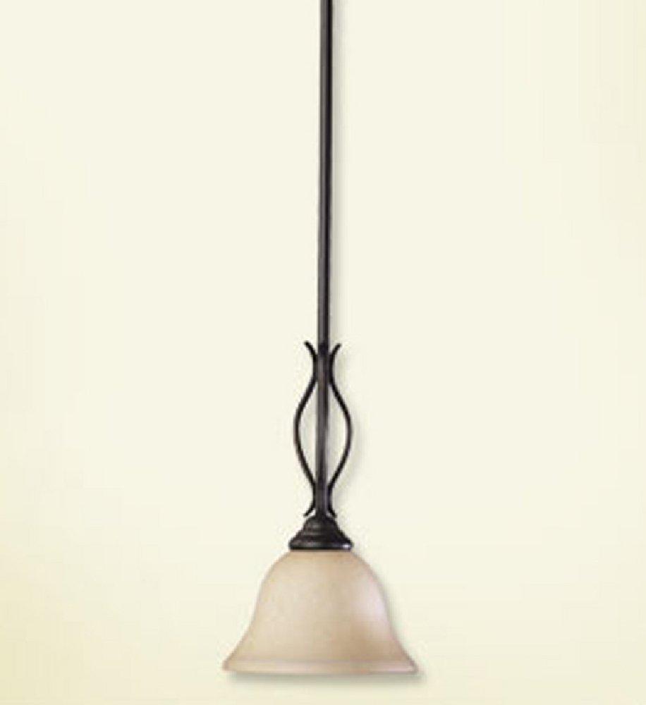 Quorum International Toasted Sienna 100W 1-Light Pendant 