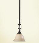 Quorum International Toasted Sienna 100W 1-Light Pendant 