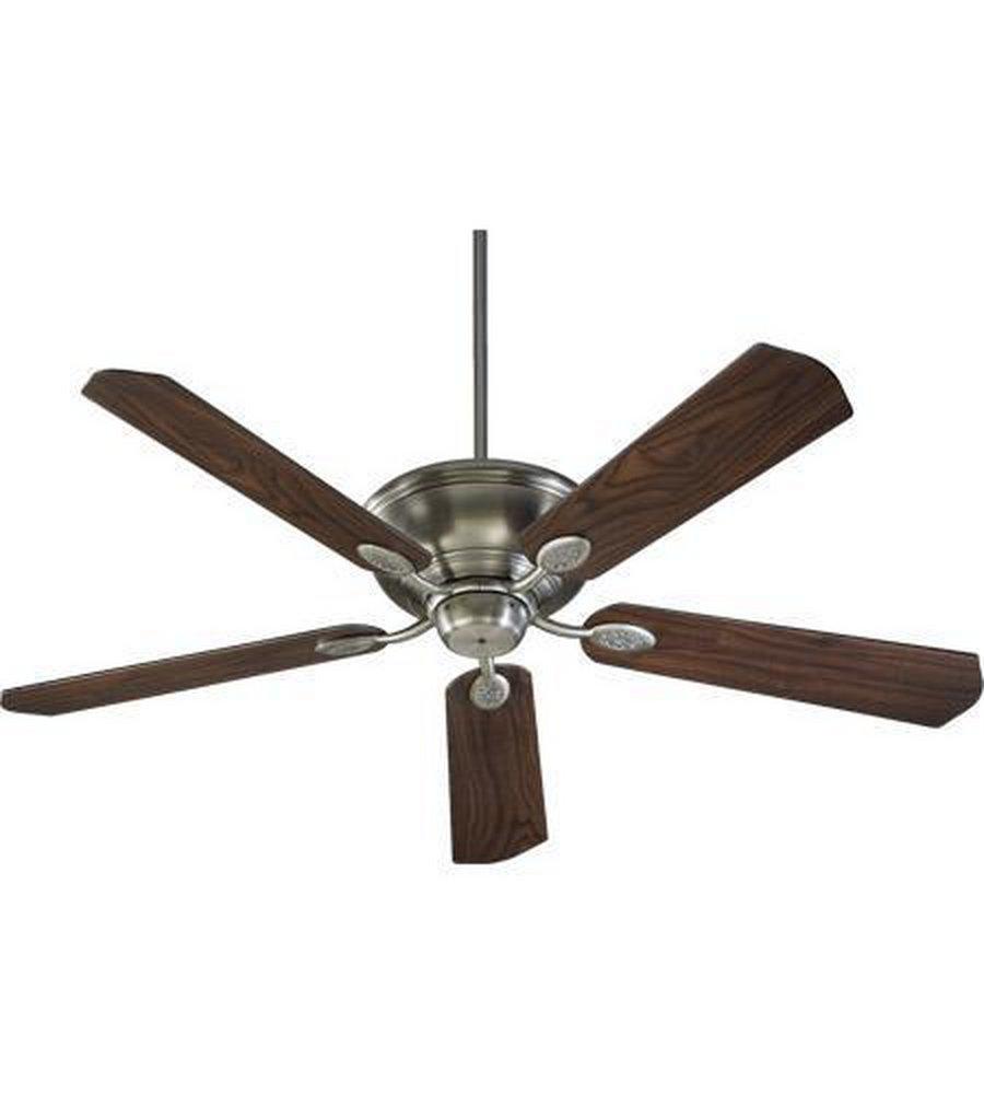 Quorum International Antique Silver 60 in. 5-Blade Ceiling Fan 
