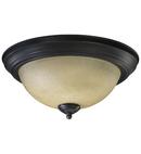 13 in. Flush Mount Ceiling Fixture in Old World
