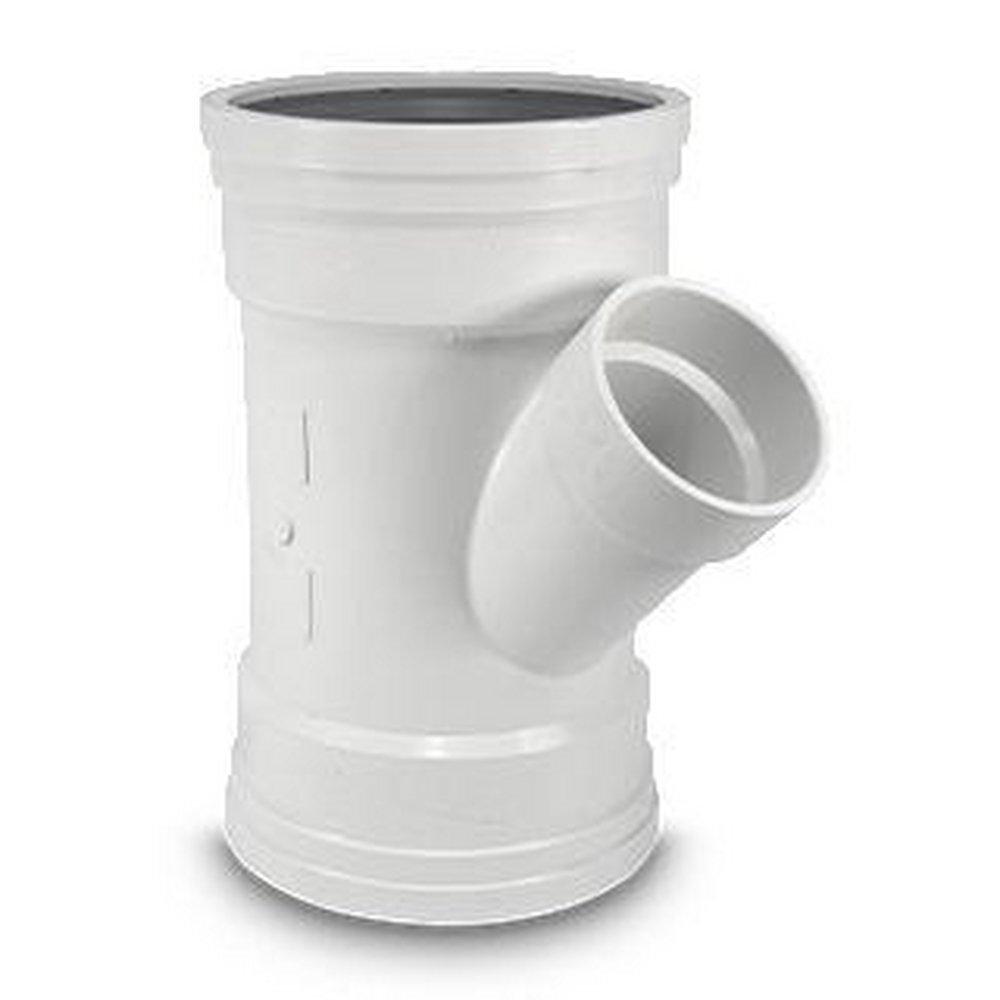 TRENCH TOUGH PLUS Gasket x Hub PVC DWV SDR 26 Wye 