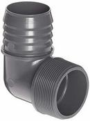 4 in. Hub Long Turn Straight and DWV Schedule 40 PVC 90 Degree Elbow