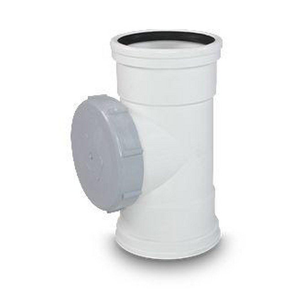 TRENCH TOUGH PLUS PVC SDR 35 Sanitary Test Tee 