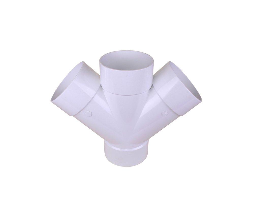 Socket Weld PVC SDR 35 Double Wye 
