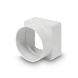 4 x 6 in. Spigot PVC Downspout Adapter