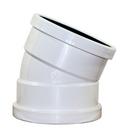 5 in. Gasket PVC 22-1/2 Degree Sewer Elbow
