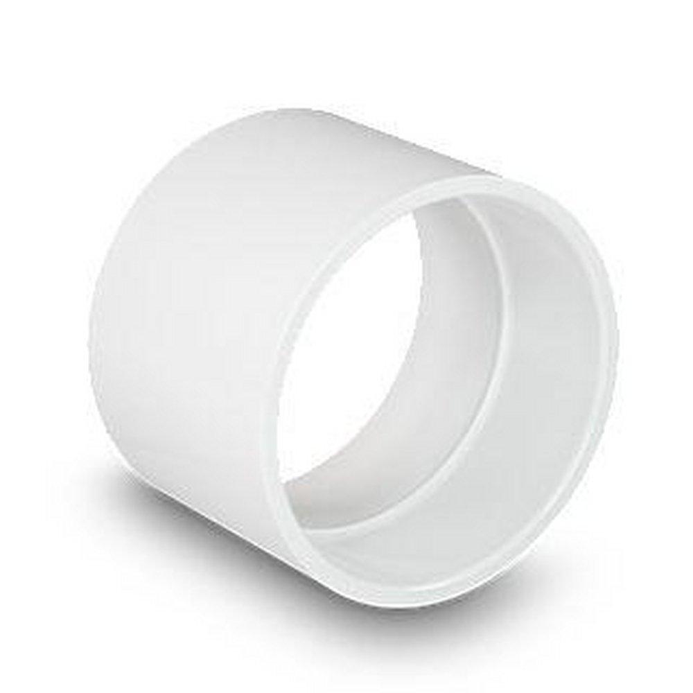 Multi-Fittings Corporation White Hub PVC DWV Coupling 