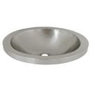 Native Trails Brushed Nickel 21 x 14 in. Copper Lavatory Sink 