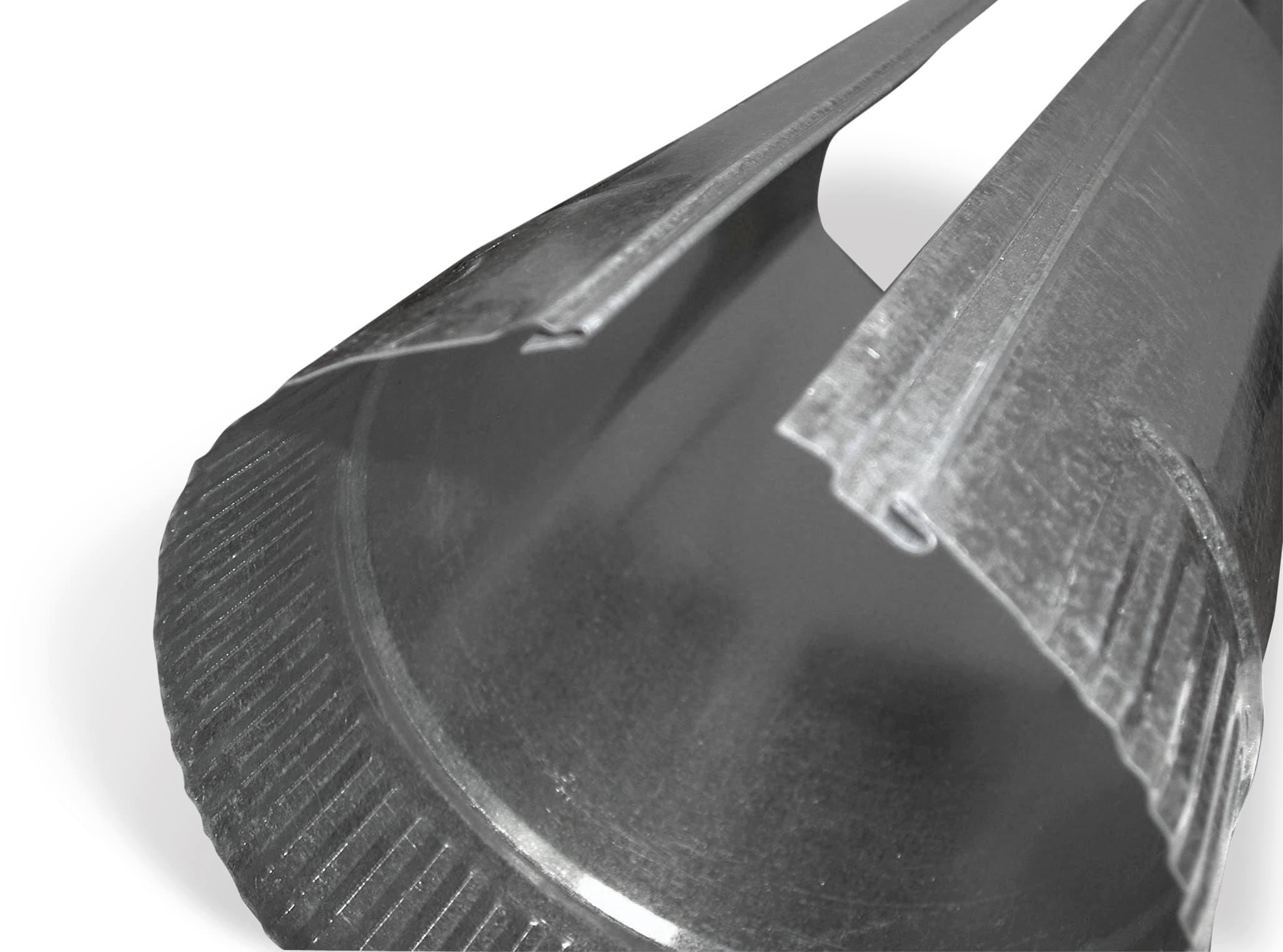 5 ft. 28 ga Galvanized Steel Round Duct Pipe 