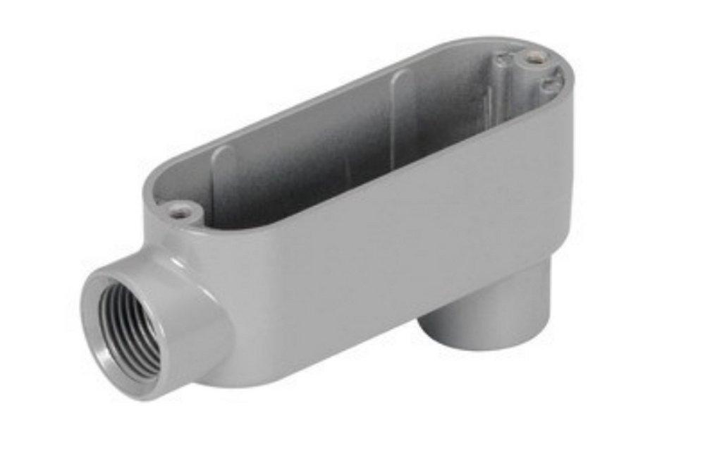 Bridgeport Fittings 1/2 in. Aluminum Type LB Cond Body 