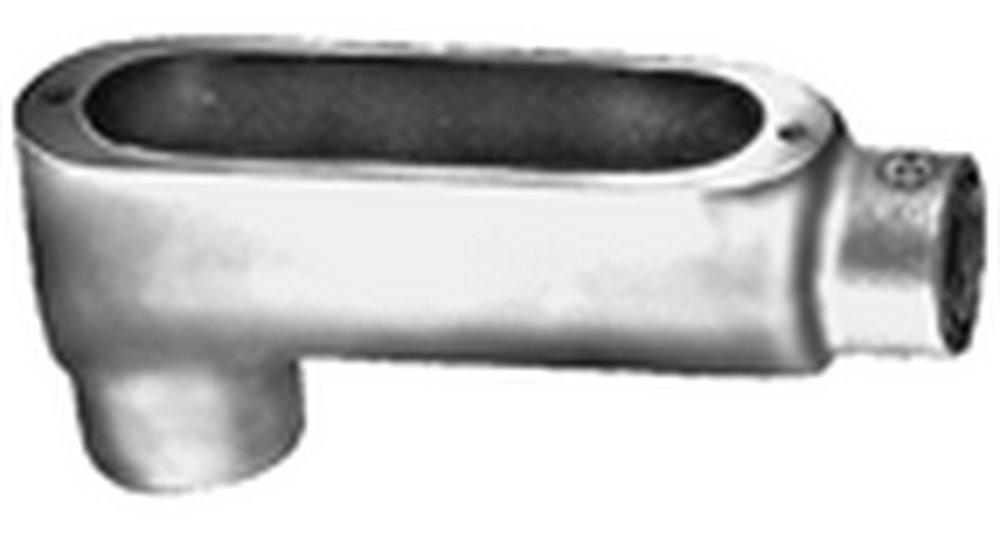 Bridgeport Fittings Type LB Aluminum Conduit Body 