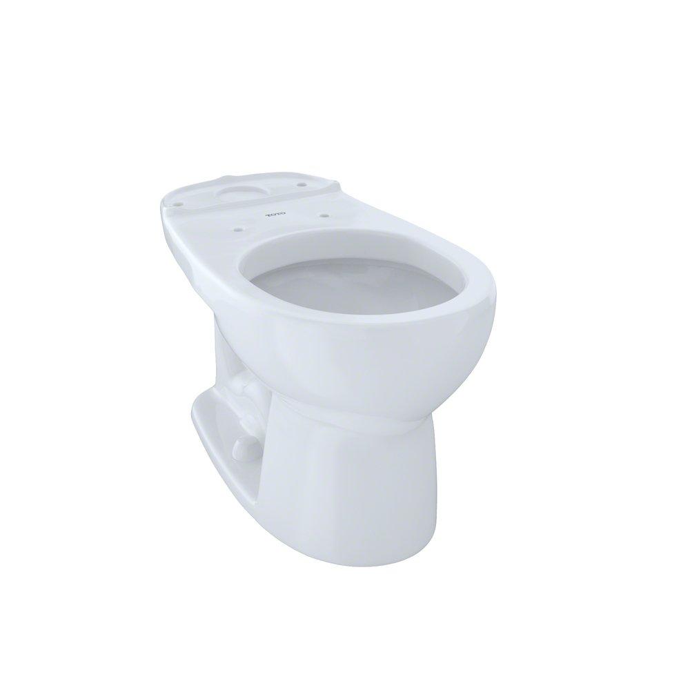 TOTO Cotton 1.28 gpf Round Floor Mount Two Piece Toilet Bowl 