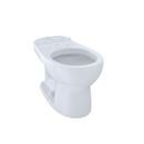 TOTO Cotton 1.28 gpf Round Floor Mount Two Piece Toilet Bowl 