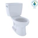 TOTO Cotton 1.28 gpf Elongated Two Piece Toilet 