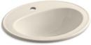 KOHLER Almond Drop-in Basin 