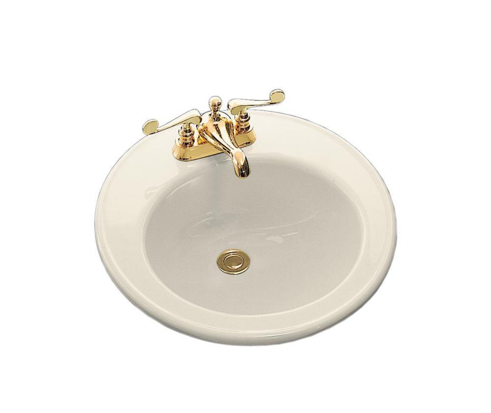 KOHLER Almond Drop-in Basin 