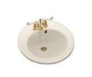 KOHLER Almond Drop-in Basin 