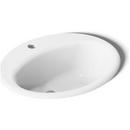 KOHLER White Drop-in Basin 