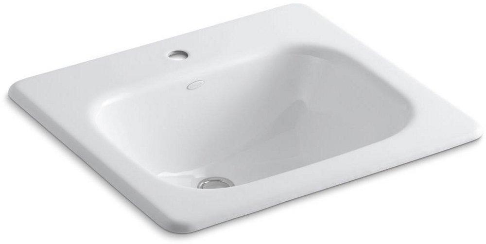 KOHLER White Drop-in Basin 