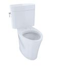 1.28 gpf Elongated Toilet in Cotton with Left-Hand Trip Lever