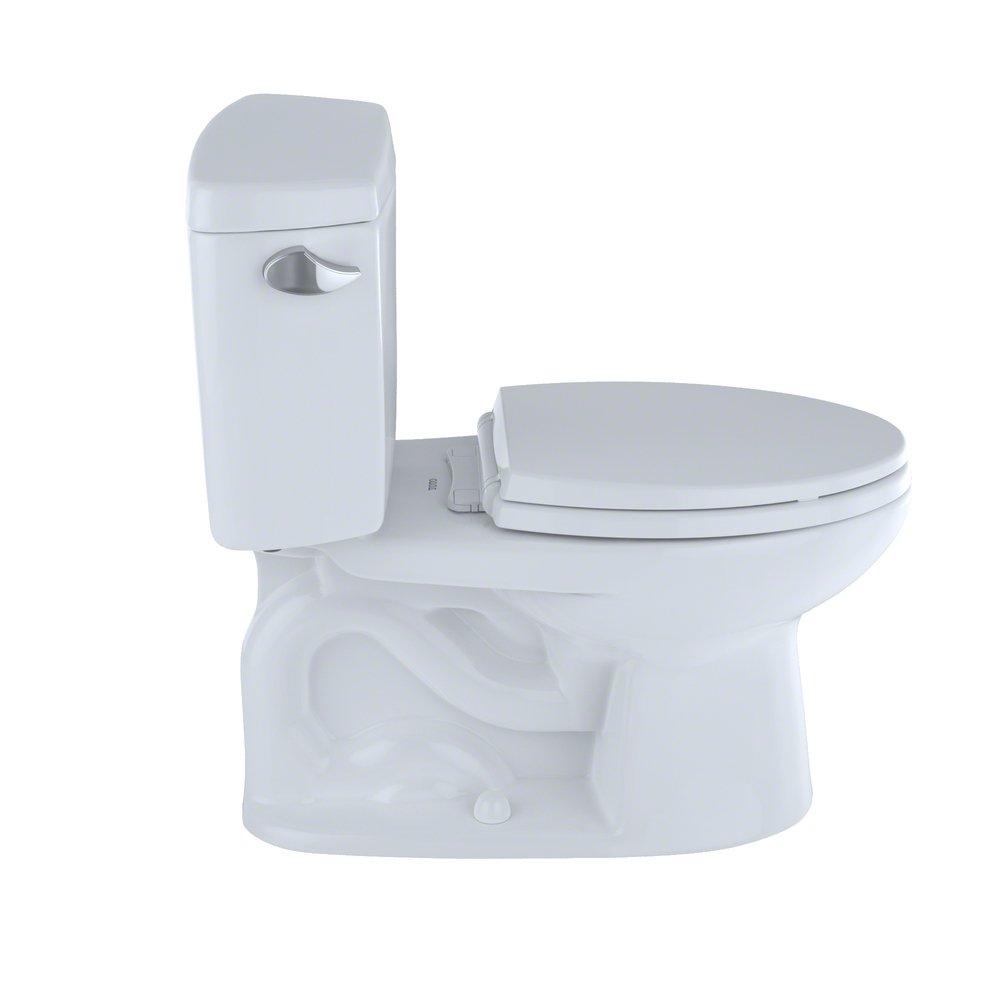 TOTO Cotton 1.6 gpf Elongated Floor Mount Toilet Bowl 