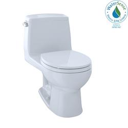 1.28 gpf Round One Piece Toilet in Cotton