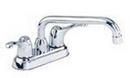 Gerber Plumbing Polished Chrome Two Lever Handle Laundry Faucet 