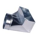 Aire Technologies Duct Square-To-Round 