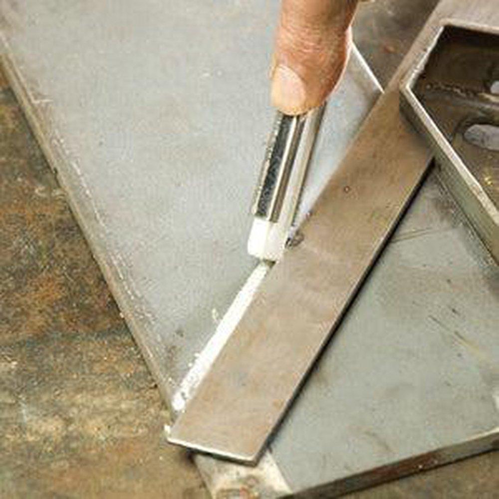 Markal® White 5 x 1/2 x 3/16 in. Soapstone Marker 