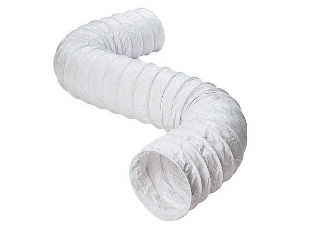 Builder's Best White 50 ft. White Uninsulated Flexible Air Duct 