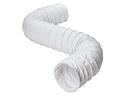 4 in. x 50 ft. White Uninsulated Flexible Air Duct
