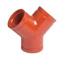 4 in. Grooved Ductile Iron Wye
