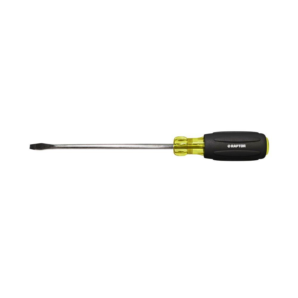 RAPTOR&reg; Black Manual Non Magnetic Slotted Phillips 1 Piece Screwdriver 