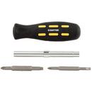 RAPTOR&reg; Black Manual Phillips 6 Piece Screwdriver 