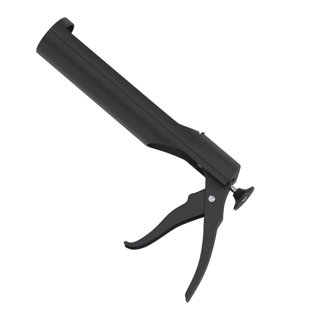 RAPTOR&reg; Black Composite Drip Free Caulk Gun in Black 