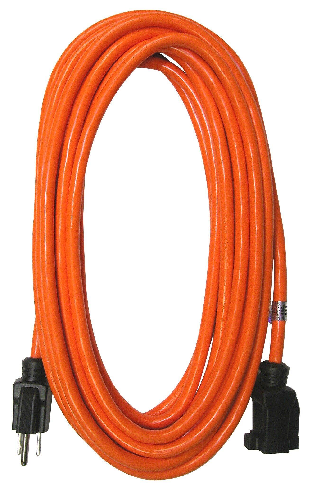 RAPTOR&reg; Orange 16/3 Sjtw Extension Cord Oil Rubbed Orange 