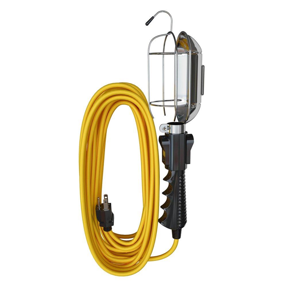 RAPTOR&reg; Yellow Anodized Aluminum Fluorescent Work Light 