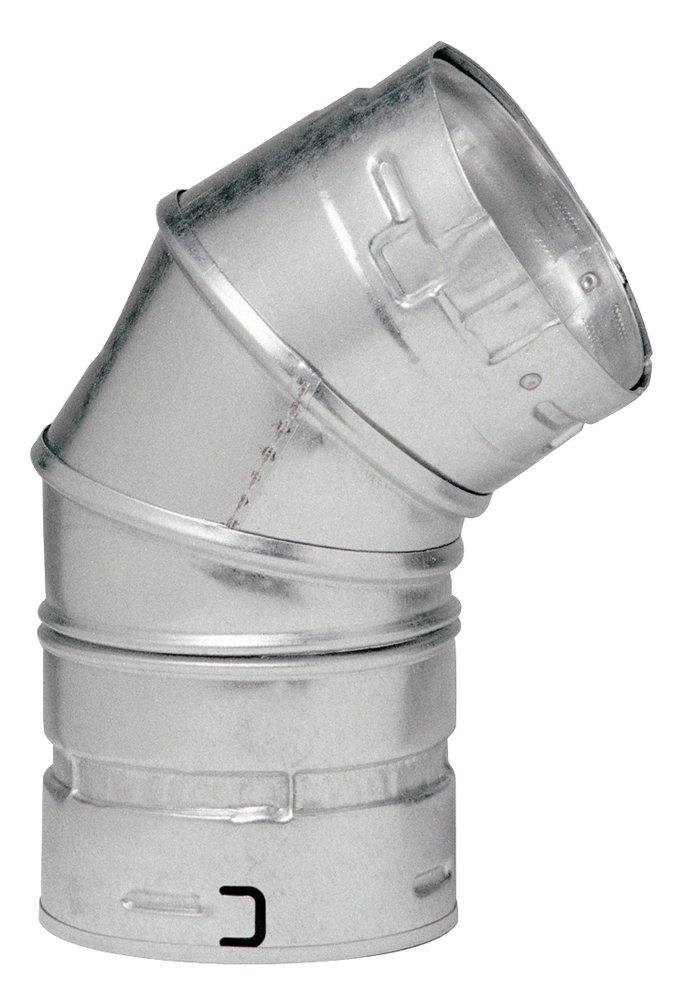 Metal Fab 3 in. Gas Vent Elbow 