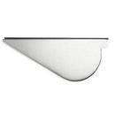 Roof Top Metal Products Left Curved End Cap Tile 