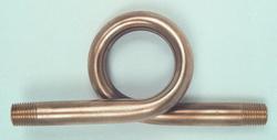 1/4 in. Straight Brass Steam Gauge Siphon Loop