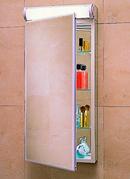 Robern Black 30 in. Surface Mount and Recessed Mount Medicine Cabinet 