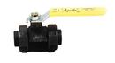 1 in. Carbon Steel Standard Port Double Union Ball Valve