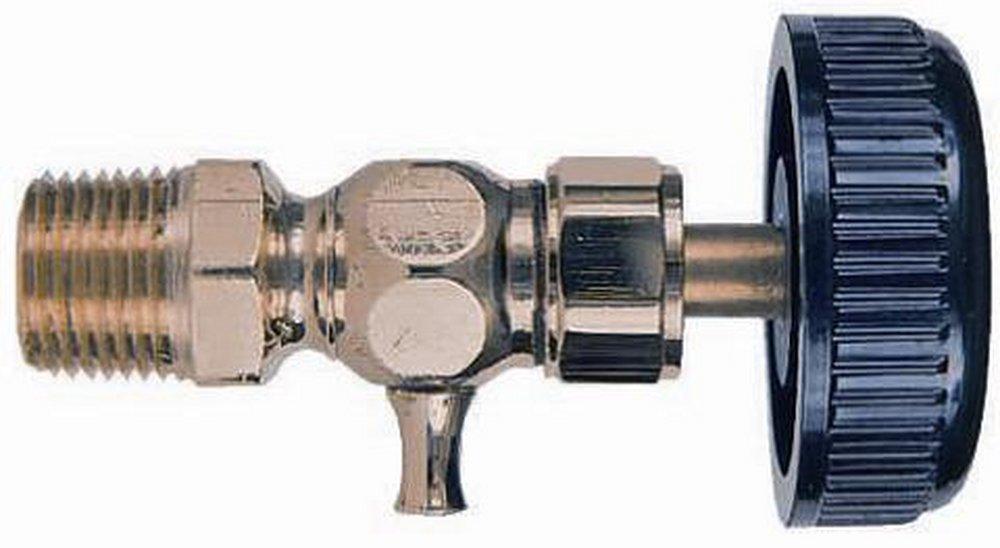 Apollo Valves Satin Brass 250 psi Compression Gauge Cock in Satin Brass 