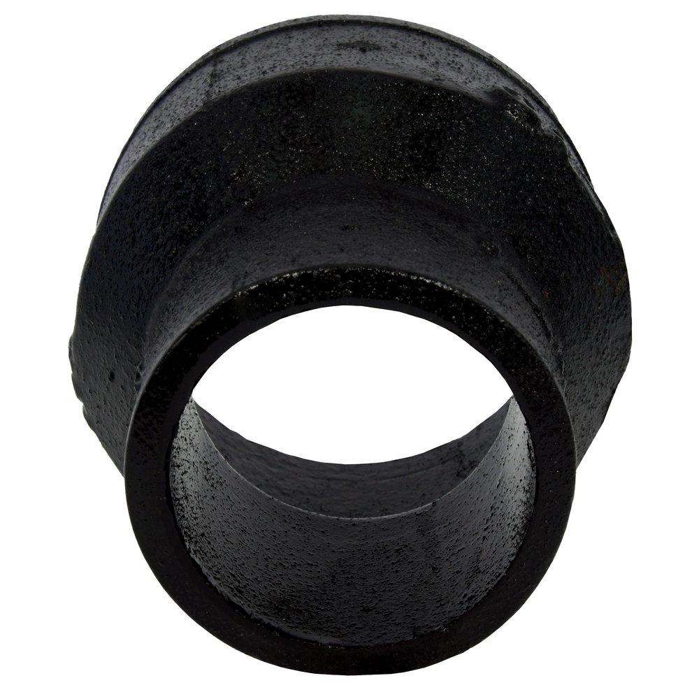 Black No Hub Cast Iron Reducer Short Concentric 