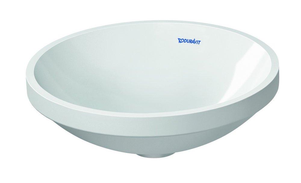Duravit White UNDERCOUNTER BASIN 14 3/4 ARC 