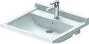 23-5/8 in. Undermount Rectangular Ceramic Bathroom Sink in White