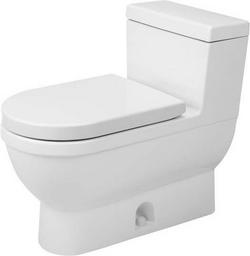 1.28 gpf Elongated One Piece Toilet in White